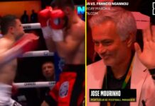 Ingen slump Jose Mourinho var i kampen mellan Anthony Joshua och Francis Ngannou