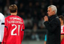 Andreas Schjelderup assisterar i förlängningen medan Juventus sitter på läktaren