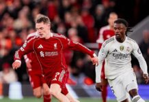 Liverpool mäter inte Wirtz på mål och assist