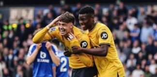 Jørgen Strand Larsen kommer först att rädda Wolverhampton igen, sedan prata om Newcastle