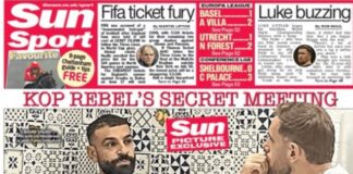 Salah i ”hemligt möte” med Henderson