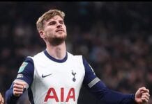 Tottenham-floppen Timo Werner får den möjlighet som engelska medier beskriver som ”chock!”