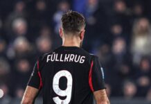 Niclas Füllkrug lämnar AC Milan