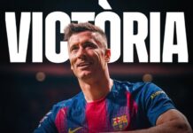 Robert Lewandowski levererar segern över Atletico Madrid och troligen även Barcelona, ännu en La Liga-trofé