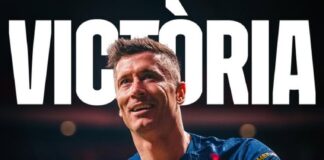 Robert Lewandowski levererar segern över Atletico Madrid och troligen även Barcelona, ännu en La Liga-trofé