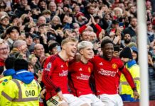 Garnacho medger att han spelade för Manchester United