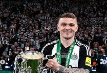 Kieran Trippier säger adjö till Newcastle