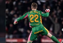 Barcelonas målvakt Marc-André ter Stegen är tillbaka på Camp Nou för helgen