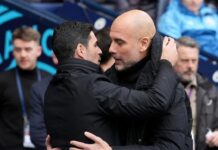 Pep Guardiola skickar titelbudskap till Arsenal