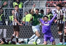 St. Pauli åker ur Bundesliga med norrmannen Mathias Rasmussen som först byts in i den 90:e minuten