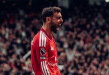 Bruno Fernandes delar Premier League-tronen med Thierry Henry och Kevin de Bruyne!