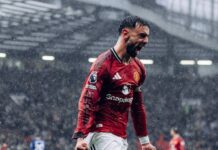 Jürgen Klopp träffade blink på Bruno Fernandes!
