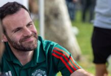 Manchester United-legenden Juan Mata utsågs till årets spelare!