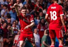 Will coup Tottenhams Andy Robertson skriver på