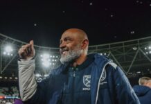 Nedflyttning från Premier League kostar inte Nuno Santo jobbet i West Ham