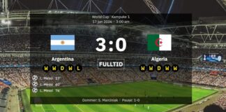 Argentina 3-0 Algeriet: Matchrapport, resultat och mål när Messi skrev historia med ett hattrick i VM