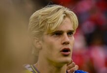 Sveriges stjärnskott Lucas Bergvall pressar på för att lämna Tottenham – stadsrivalen tar chansen