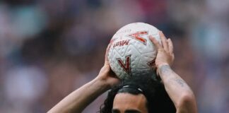 Allt på plats! Premier League-stjärnan Marc Cucurella håller med den gigantiska klubben