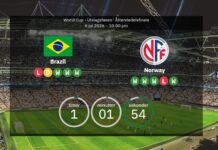 VM 2026 live: Brasilien mot Norge – bekräftade startelvor och statistik