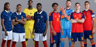 VM 2026: Frankrike vs Spanien – bekräftade startelvor
