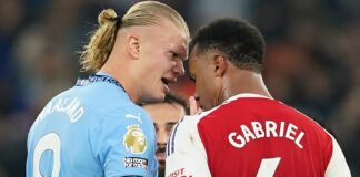 Norske Haaland mot brasilianaren Gabriel: Så här började Premier Leagues hetaste fejd