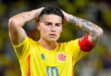 Den tidigare VM-hjälten James Rodriguez lämnar ännu en klubb – den här gången efter sex matcher