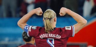 Fantastiska Erling Haalands mål för Norge