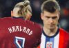John Arne Riise går med på det! Perfekt med Alexander Sørloths duell mot Erling Haaland i Premier League-serien
