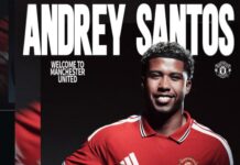 Manchester United bekräftar värvning av Andrey Santos – ”bevis på att drömmar går i uppfyllelse”