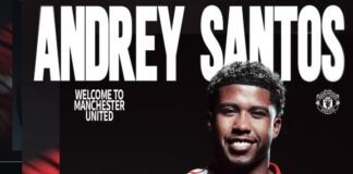 Manchester United bekräftar värvning av Andrey Santos – ”bevis på att drömmar går i uppfyllelse”