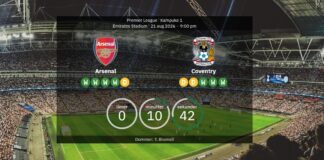 Live! – Tillbaka i Premier League efter 25 år och 95 dagar och sedan möter de regerande mästarna Arsenal
