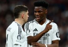 José Mourinho inleder fredssamtal mellan Federico Valverde och Aurélien Tchouaméni