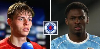 Rangers förlorar kampen om toppmålen Jens Hjertø-Dahl och Jahnoah Markelo