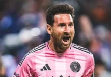 Fotbollsmagi i massor av Lionel Messi!