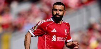 Redo för en ny klubb! Mohamed Salah kommer att försöka matcha Alexander Sørloth