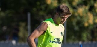 Alexander Sørloth har nu en av världens bästa mittbackar bakom sig