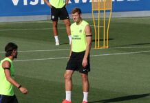 Alexander Sørloth tillbaka på träningsplanen och förbereder sig för Atlético Madrids besök i Alavés