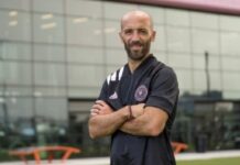 Federico Higuaín avskedad av Columbus Crew efter att ha slagit sig på läppen