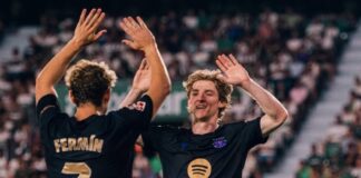 Barcelona hade redan vunnit när Anthony Gordon gjorde sin Champions League-debut