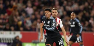 Jadon Sancho återförenas med Andreas Pereira som också lämnade Manchester United för fri