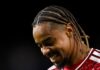 Liverpools Bradley Barcola tog en ynklig halvtimme på sig att bli Premier Leagues snabbaste