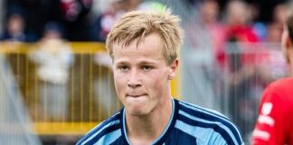 Barcelona på läktaren efter Bo Hegland!
