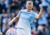 Erling Haaland med en perfekt uppladdning till Norges match mot Portugal!