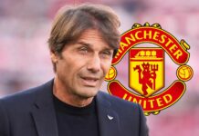 Antonio Conte håller en lång tirad efter att Manchester United ryktat