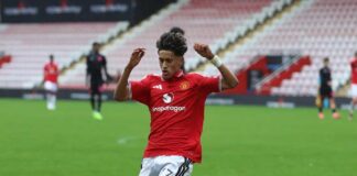 JJ Gabriel lämnar Manchester United med ett sjusiffrigt avtal