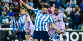 Jack Rudoni gjorde Coventrys första hemmamål i Premier League på över ett kvarts sekel