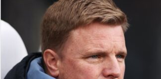Tror att Eddie Howe som Manchester United-tränare kommer att behöva fyra januarivärvningar för mer än 165 miljoner pund