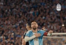 En massiv och värdig avskedsfest för Lionel Messi